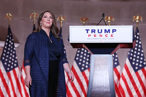 Ronna McDaniel, presidenta del Comité Nacional Republicano.