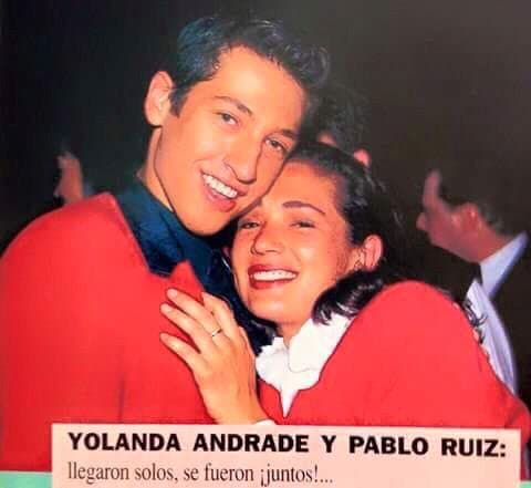 Recientemente, esta foto se hizo viral en redes sociales, pues presentan a la actriz Yolanda Andrade y al cantante Pablito Ruíz en actitudes románticas y con un pie de foto que deja entrever que hubo algo entre ambos. Irónicamente, casi dos décadas después, tanto Yolanda como Pablo han salido del closet y viven sus vidas por separado.