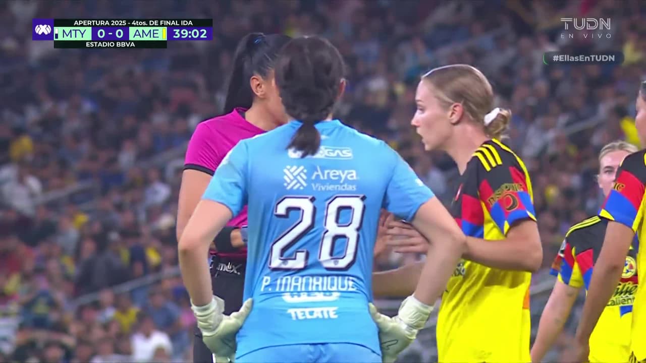 ¡Gool del América! Desde el manchón penal Irene Guerrero lo ejecuta