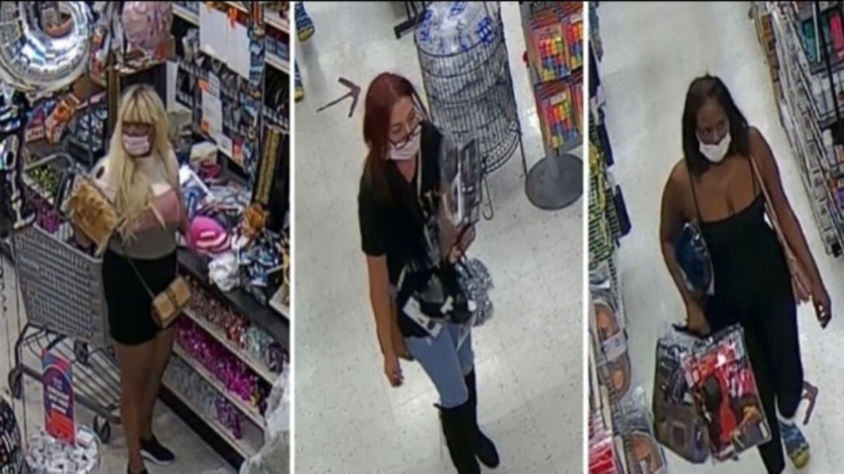 KCFD busca a tres mujeres sospechosas de provocar el incendio en Party City