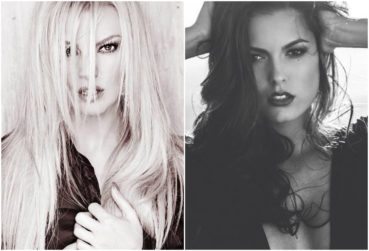 ¿No crees que la modelo y 
<b><a href="http://www.univision.com/temas/marjorie-de-sousa">Marjorie</a></b> pudieron ser separadas al nacer? ¿Cuál de ellas te gusta más?