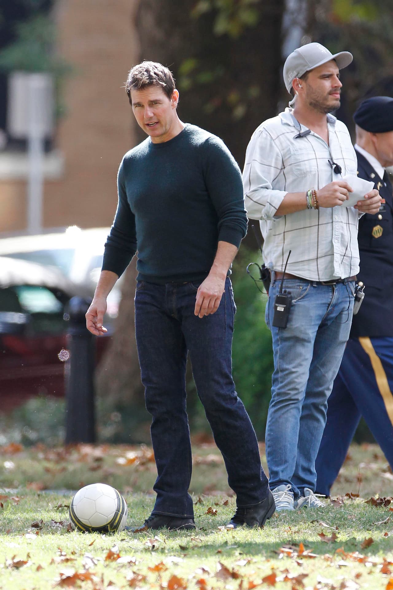 Tom Cruise quiere ser la próxima estrella del soccer.