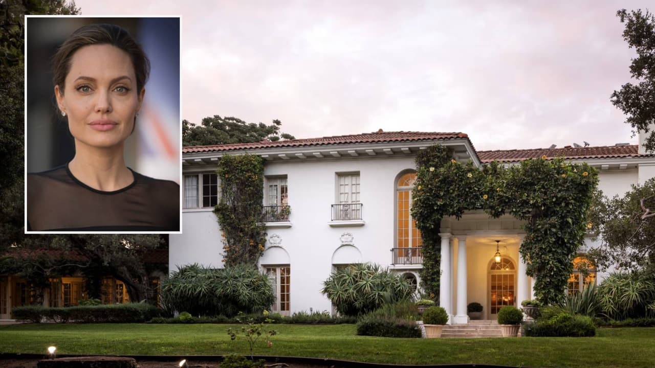 Adiós a Hollywood: Angelina Jolie vende su mansión en Los Ángeles por casi $25 millones