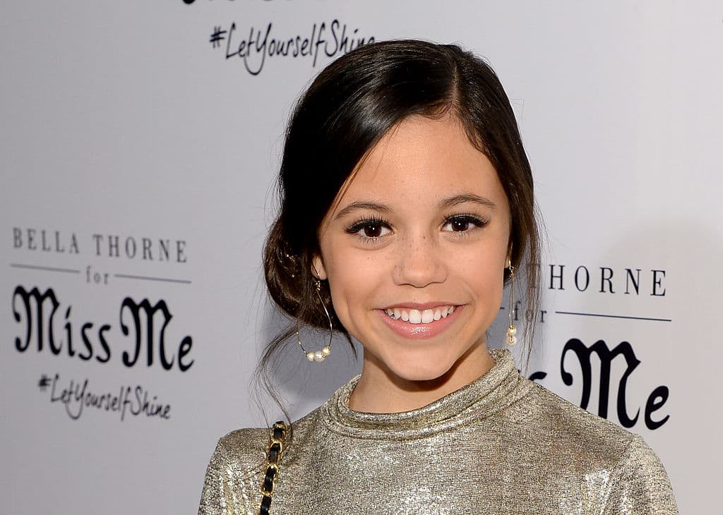 LOS ANGELES, CA - FEBRUARY 3: Actress Jenna Ortega attends Miss Me and Cosmopolitan's Spring Campaign Launch Event Hosted by Bella Thorne at The Terrace at Sunset Tower Hotel in Los Angeles on February 3, 2016. (Photo by Michael Kovac/Getty Images for Miss Me)