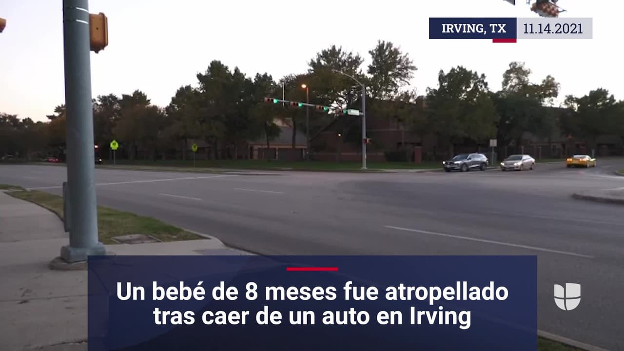 Emiten orden de arresto a la mamá de la bebé que cayó de un auto en movimiento en Irving