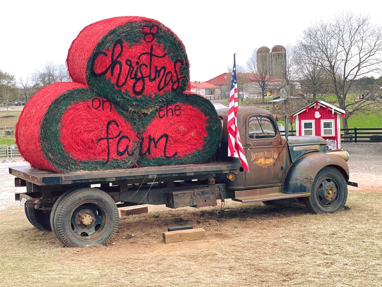 <b>Southern Belle Farm (24 de noviembre al 17 de diciembre)</b>
<br>
<b>Dirección</b>: 1658 Turner Church Road. McDonough, GA
<br>
<b>Teléfono</b>: 770-288-2582
<br>
<b>Sitio web</b>: 
<a href="https://www.southernbellefarm.com/christmas/">https://www.southernbellefarm.com/christmas/</a> 
<br>
<b><a href="https://maps.app.goo.gl/xrVbpUjEE4pGxNQG8">Cómo llegar</a></b>
<br>
<br>Aunque la granja ya no vende árboles, podrás disfrutar de atracciones navideñas para niños como karts a pedales, almohadas para saltar, tobogán de túnel gigante, el expreso de renos e incluso un taller de fabricación de adornos y mucho más.