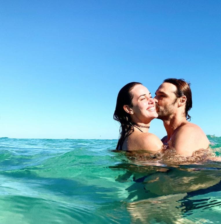 Sánchez agregó el hashtag "Feliz Día del Amor y la Amistad" sin escribir ningún mensaje.
<br>