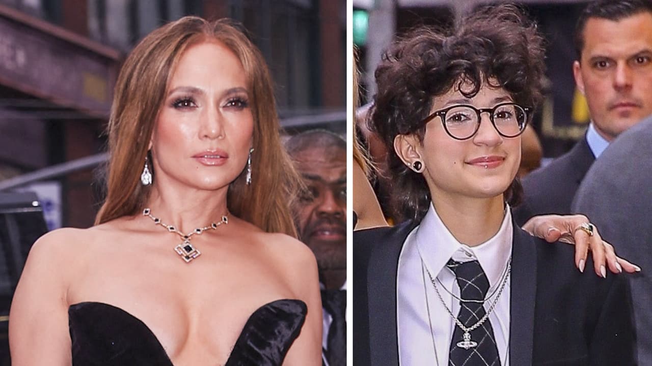 JLo y su hija causan sensación en alfombra roja: Emme impactó con su maquillaje