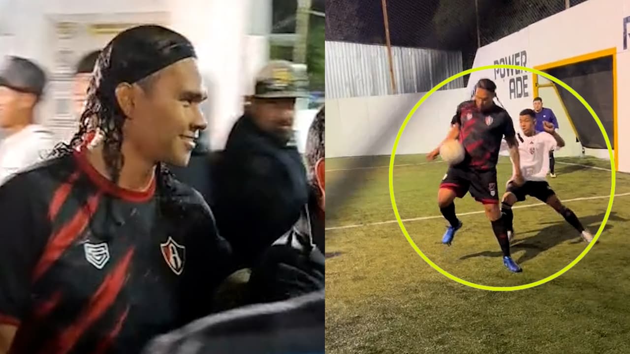 Gullit Peña debuta en la talacha dentro del futbol rápido en Tijuana