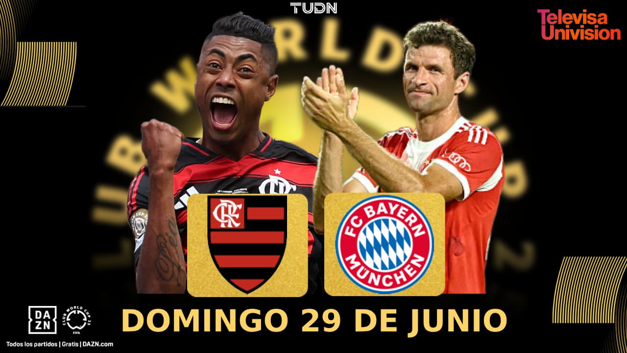 Horario y dónde ver el Flamengo vs. Bayern Múnich de los Octavos de final del Mundial de Clubes