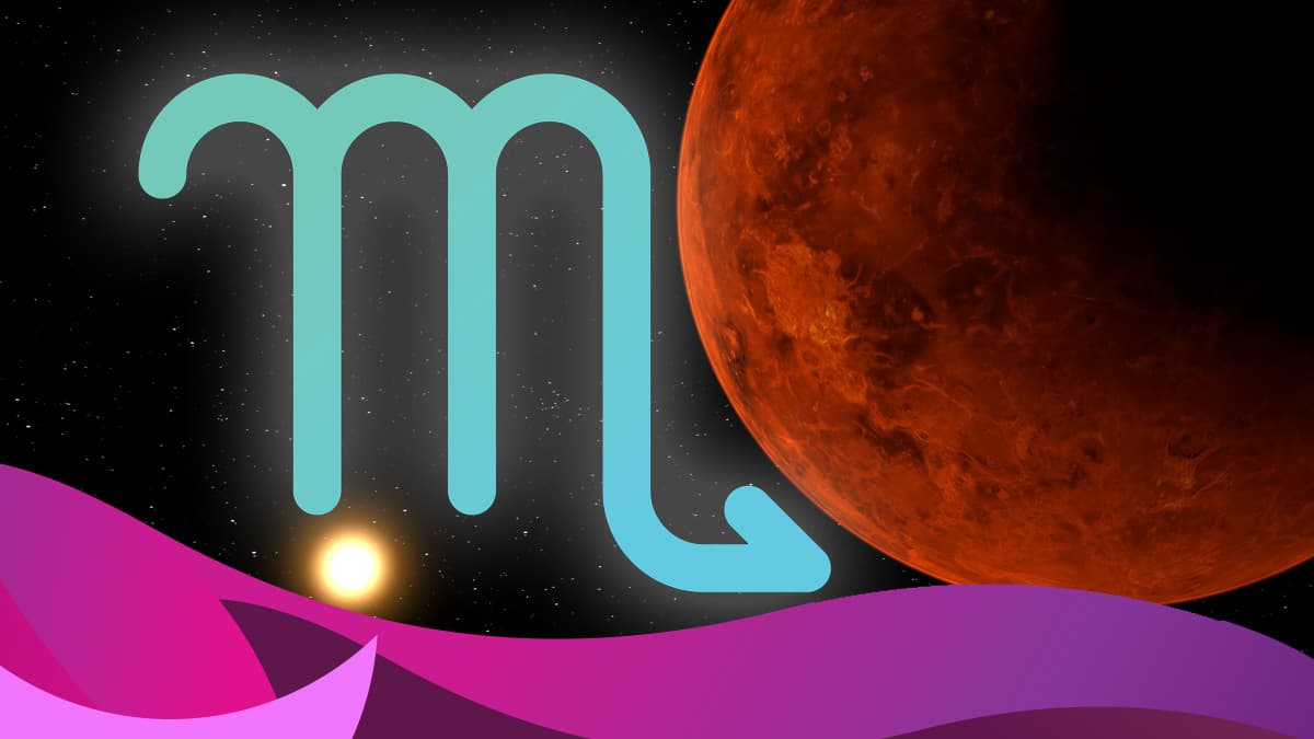 Venus está en Escorpión y nos llena de pasión, amor, sensualidad, celos y deseos posesivos.