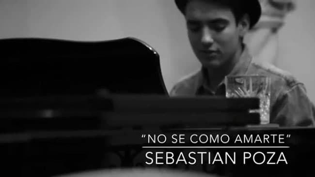 Sebastián publicó un fragmento del video 'No sé cómo amarte' en su cuenta de Instagram, tema que él mismo compuso. Jorge Poza dirigió el video.