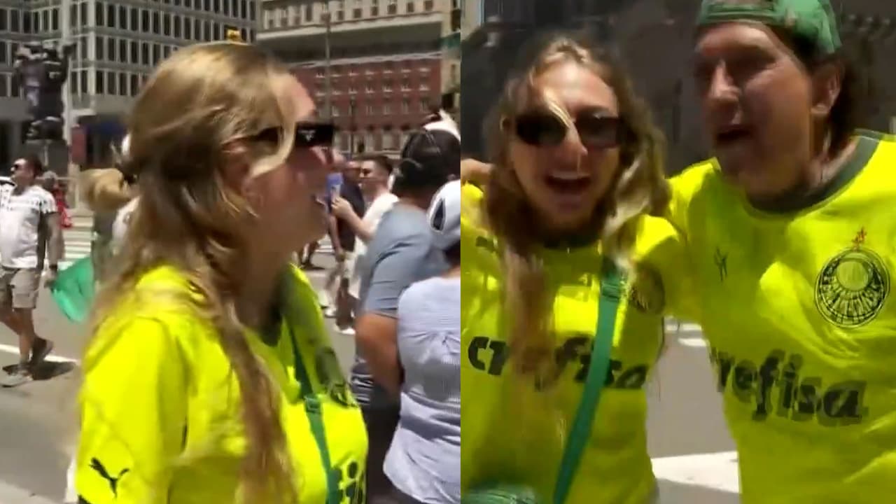 ¡Argentino vuelto loco por Palmeiras en EEUU!