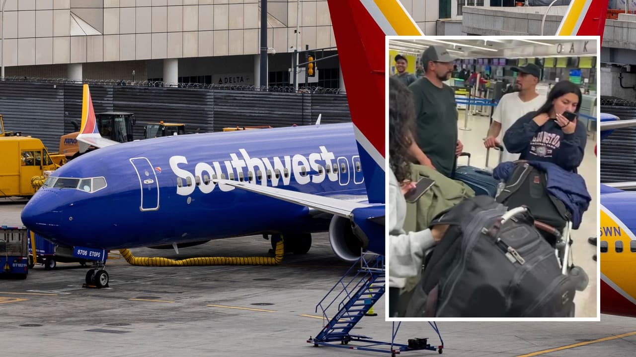 Cancelan 320 de vuelos de Southwest en los aeropuertos del Área de la Bahía