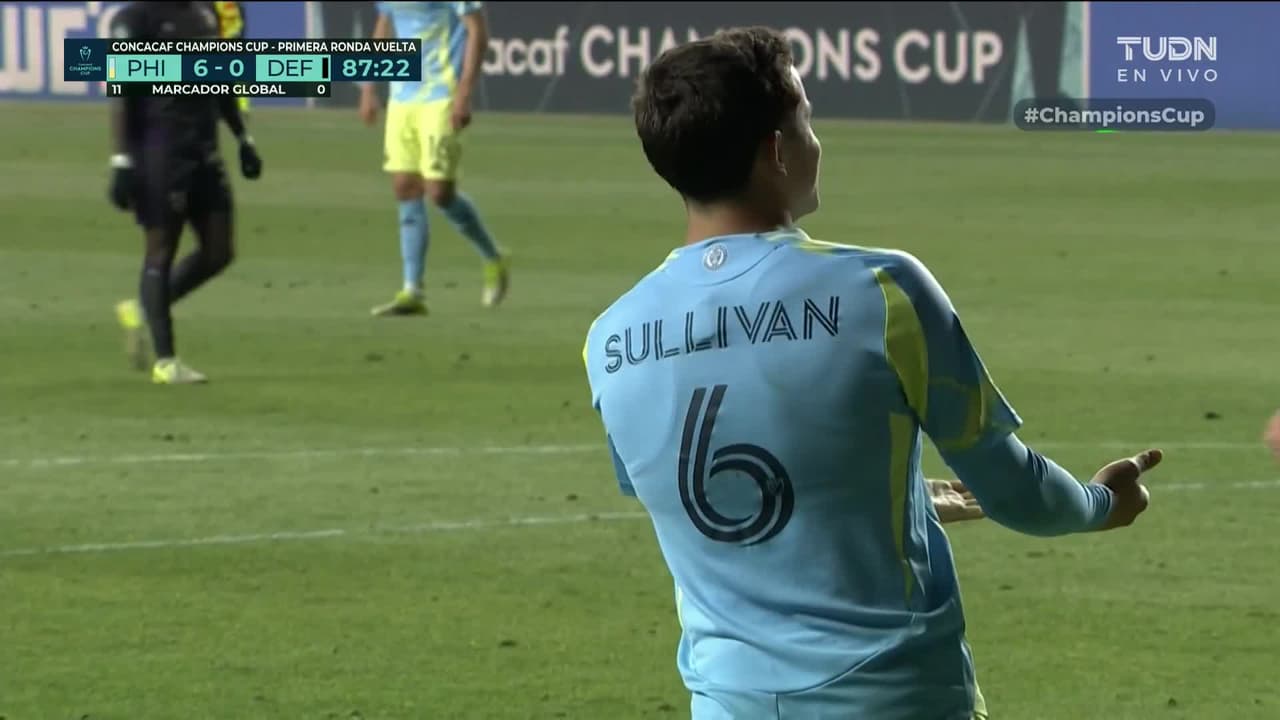 ¡Sí vale el séptimo del Philadelphia Union! Doblete de Cavan Sullivan