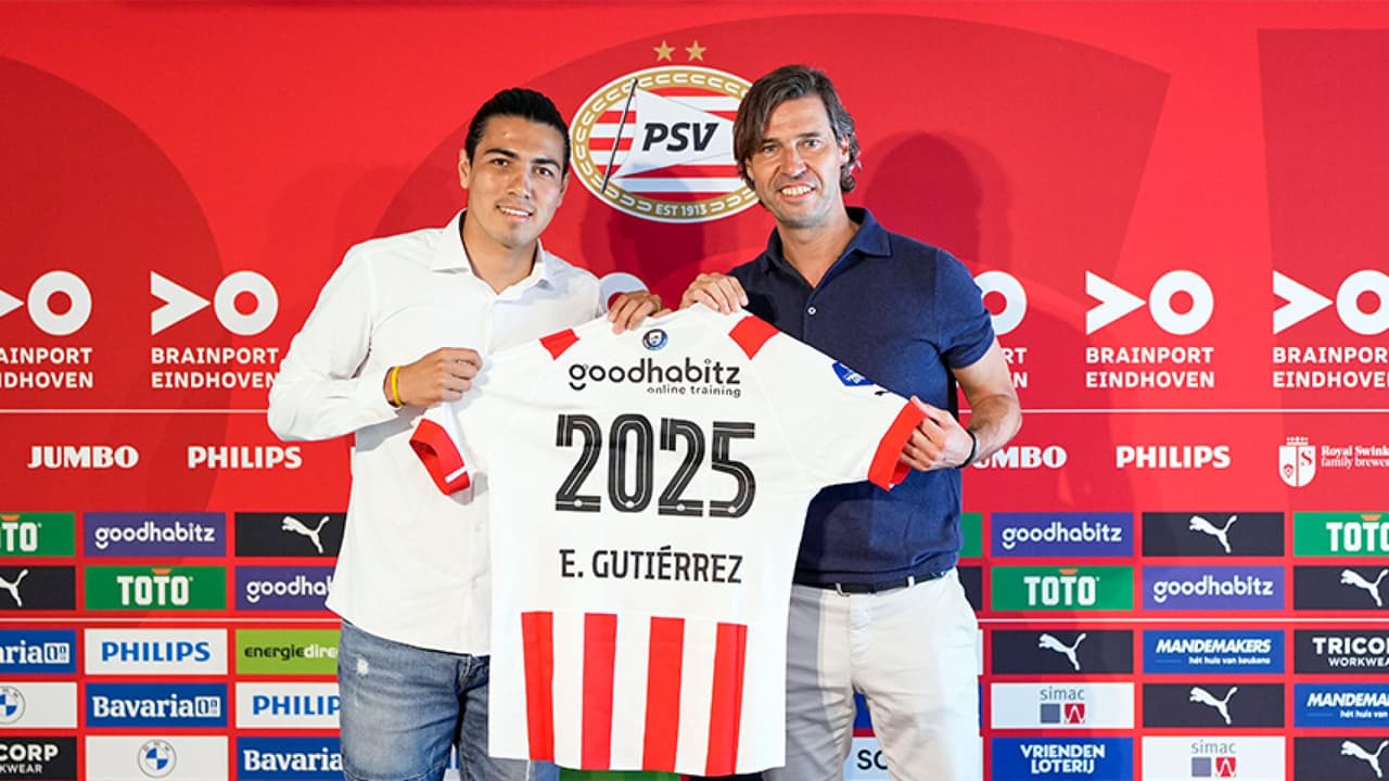 ¡Gol y renovación! Erick Gutiérrez extiende contrato con PSV