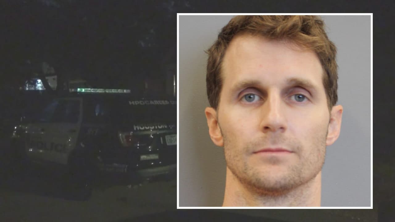 Hombre dice que su esposa embarazada se quitó la vida, pero lo acusan de estrangularla en Houston