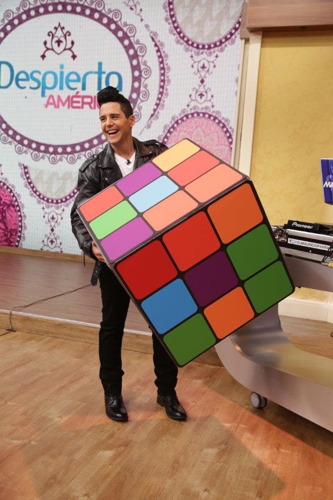 El famoso cubo Rubik, también llamado cubo mágico. ¿Chabán podrá resolverlo?