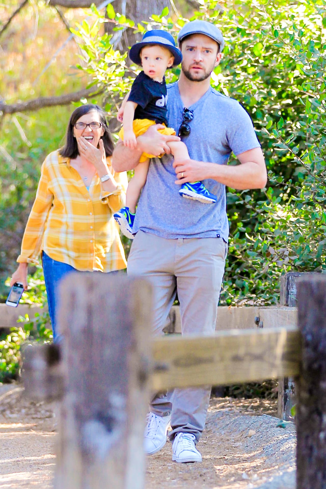 Justin Timberlake está gozando de los últimos días del verano en compañía de su hijo, Silas.