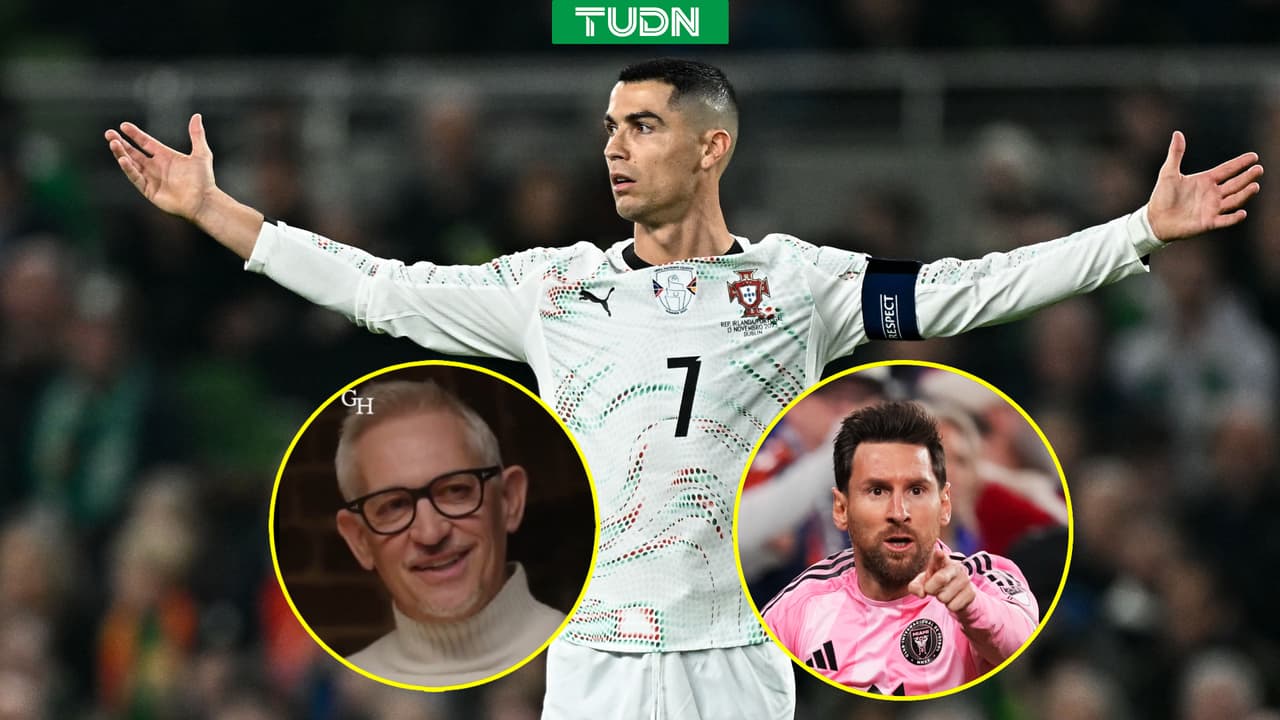 Cristiano Ronaldo le da unfollow a Lineker por preferir a Messi