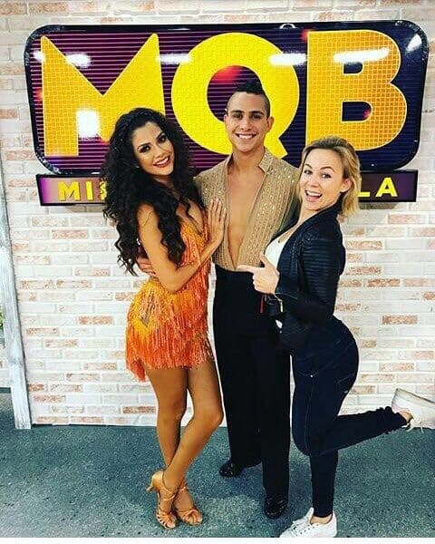 Ana, Jon y Emmanuelle muy satisfechos por el trabajo logrado después de una semana intensa de ensayos.