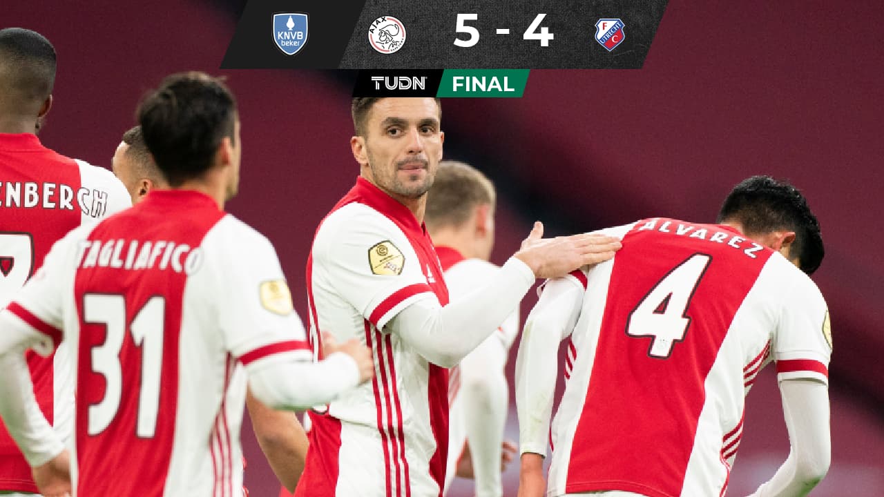 ¡De locura! Ajax y Edson Álvarez eliminan al Utrecht en Copa