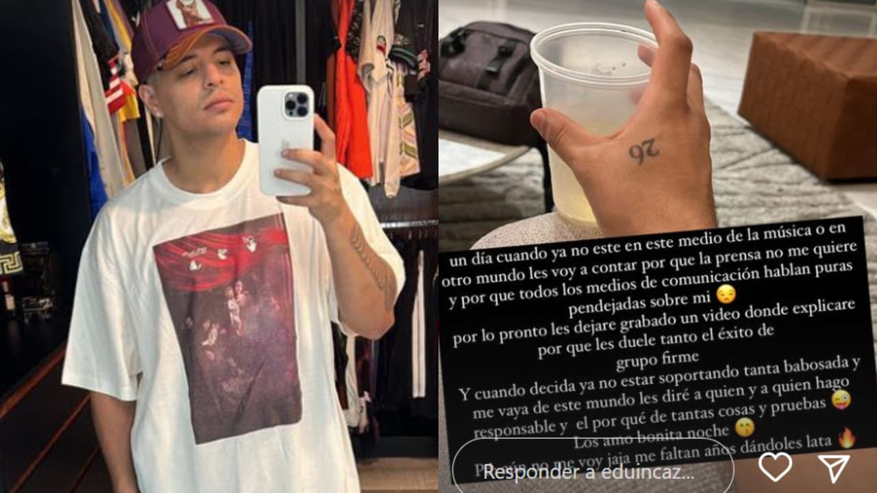 Este es el mensaje que Eduin Caz publicó tras especulaciones sobre un supuesto altercado con Saúl 'Canelo' Álvarez.
