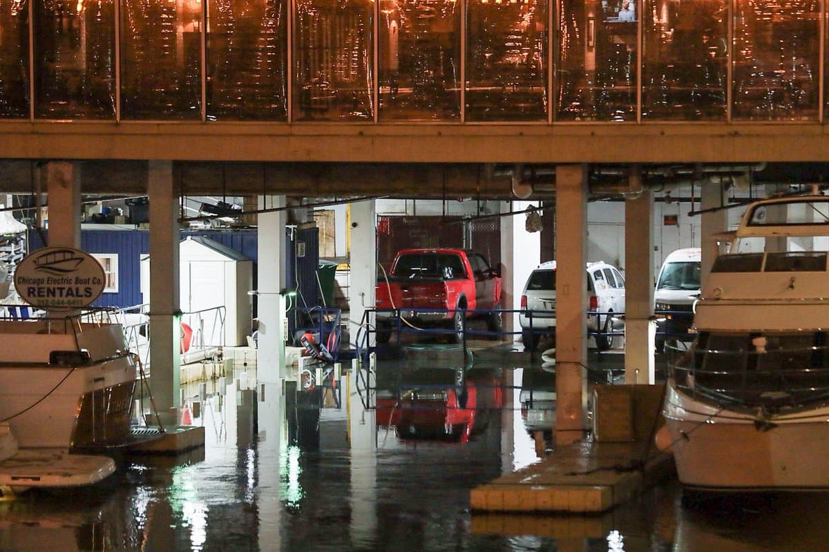 Centro de la ciudad de Chicago, Illinois.