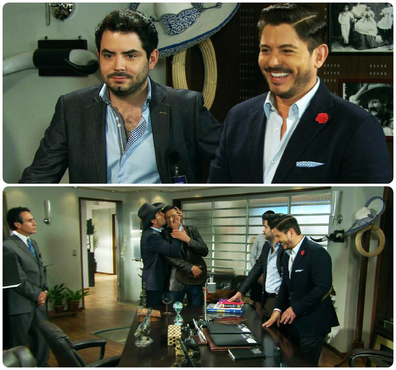 Santiago cumplió su palabra y te ayudó a recuperar la empresa.