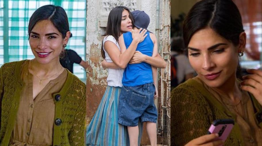 Sin embargo, el debut de Alejandra en la actuación fue en marzo de 2017 al participar en la película 'Dos caminos', dirigida por Luis Enrique Rodríguez.