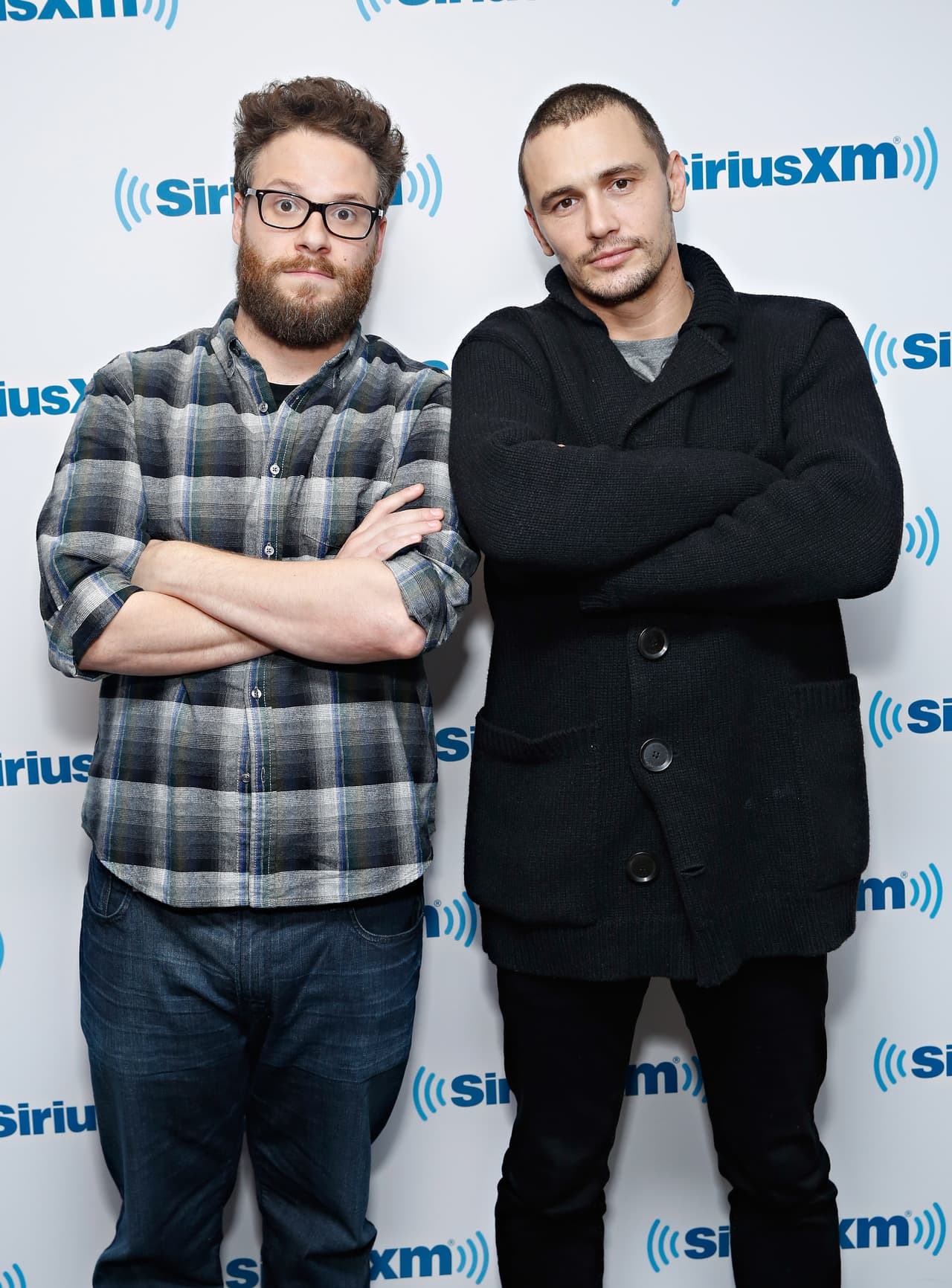 Seth Rogen y James Franco son divertidos cuando hacen cosas juntos, por eso son grandes amigos.