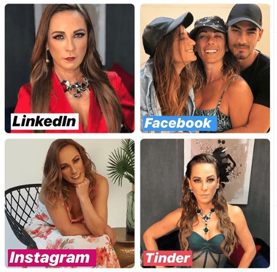 Federica P. Luche como también la conocemos, se tomó muy enserio el desafío y publicó un segundo ‘collage’, pero en esta ocasión para el perfil de Facebook (familiar) apostó por una fotografía junto a sus hijos.
<br>