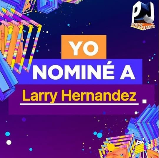 Larry Hernández le dio a sus seguidores un significativo reconocimiento con esta imagen que recibió varios likes.