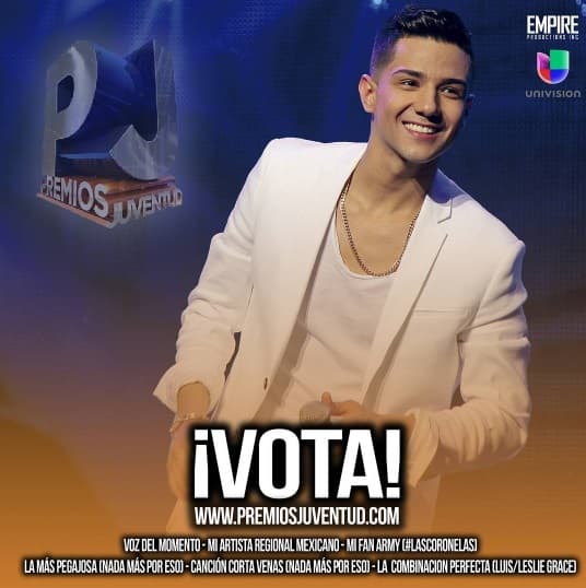 Con la misma suerte corrió Luis Coronel, quien agradeció en todo momento a sus fanáticos.