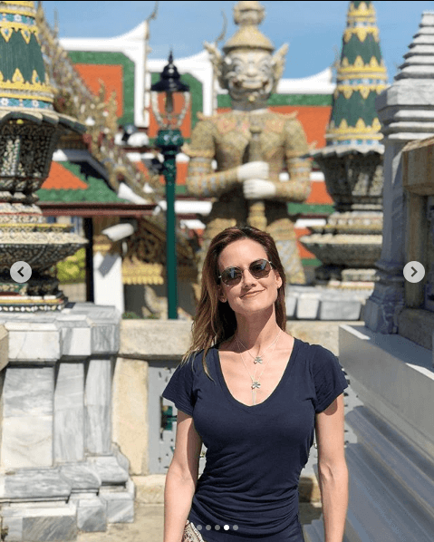 “¡Qué energía tienen algunos lugares!”, fue el mensaje que dejó junto a otra serie de fotos.