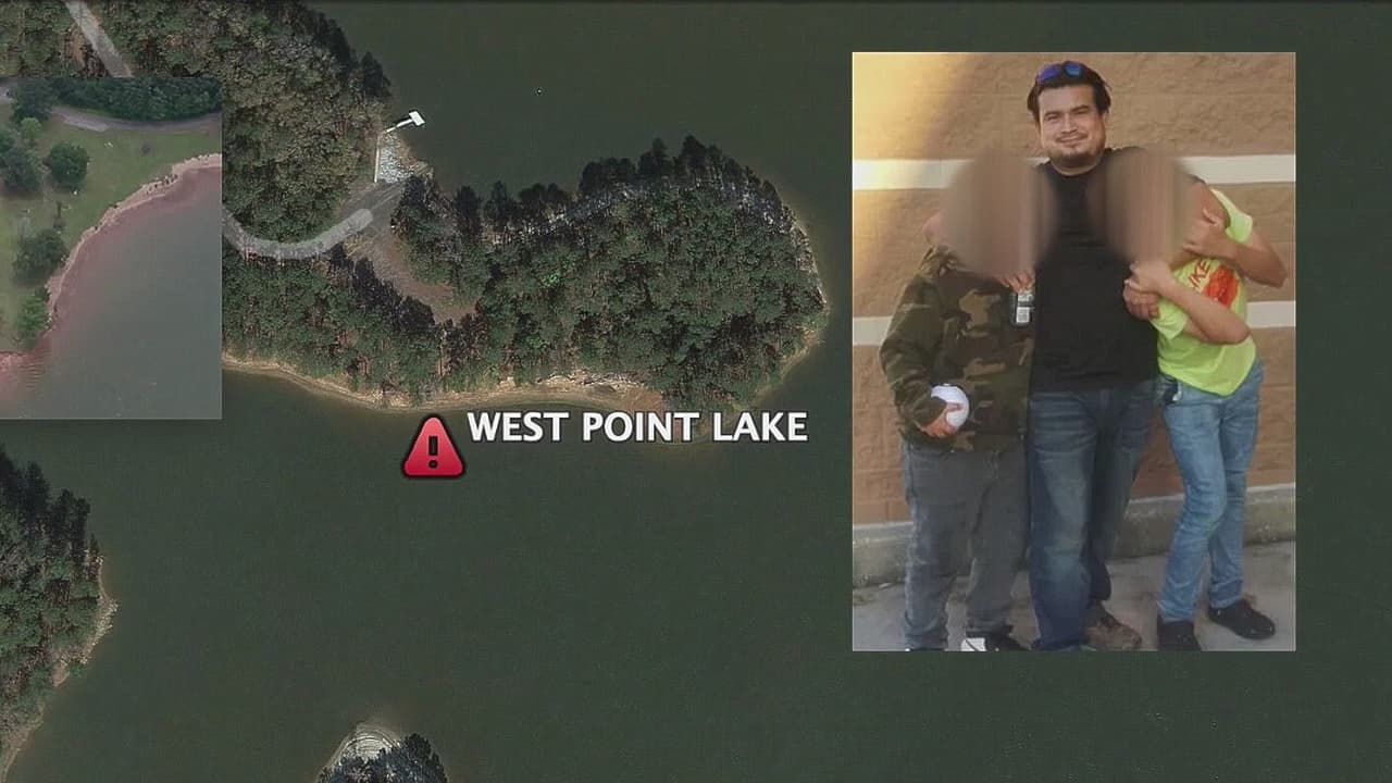 Hispano ahogado mientras echaba el ancla de un bote en un lago en Georgia