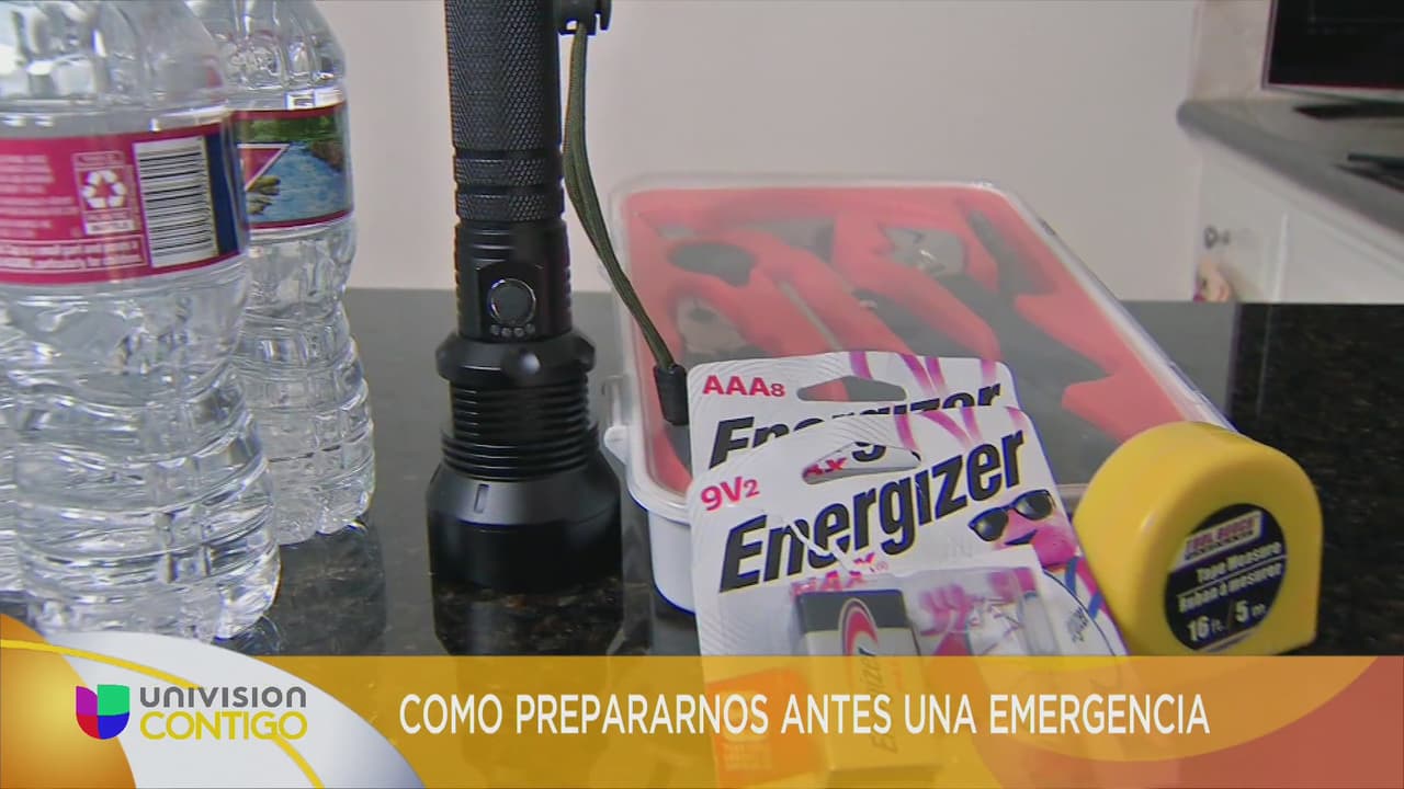 Cómo preparar a tu familia para una emergencia