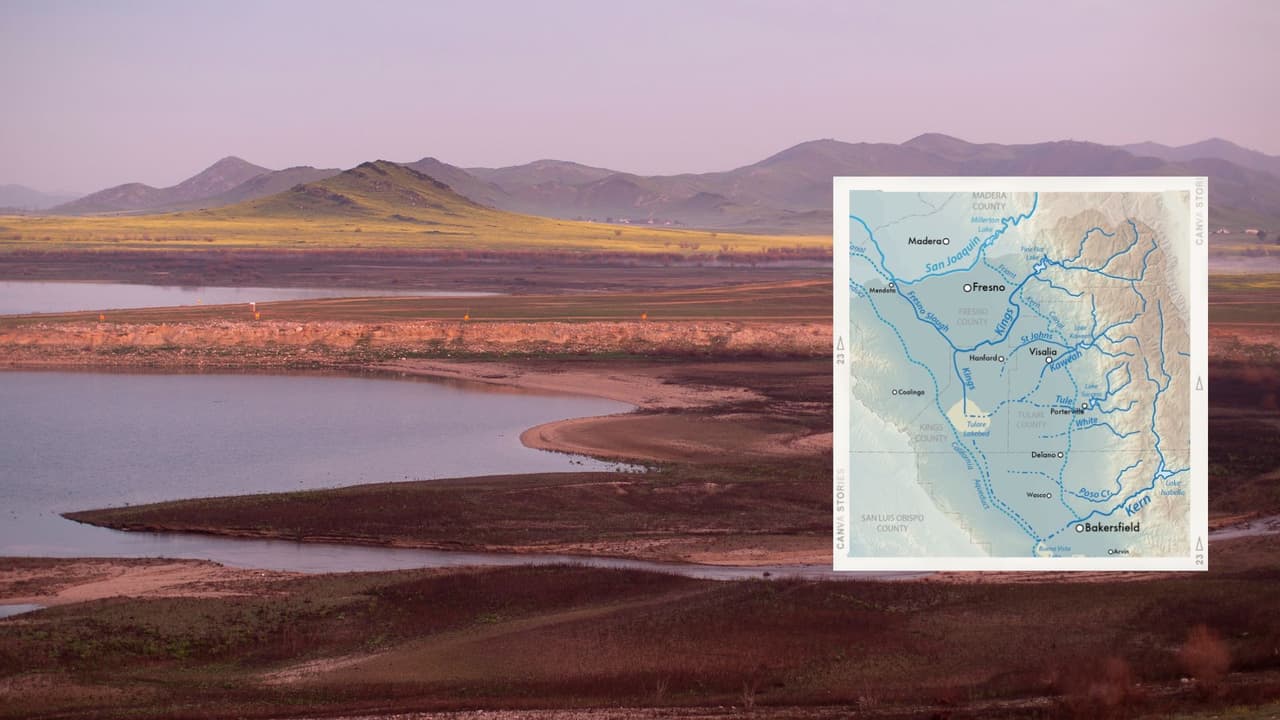 Tormentas invernales que azotan California podrían hacer renacer el Tulare Lake: te decimos por qué