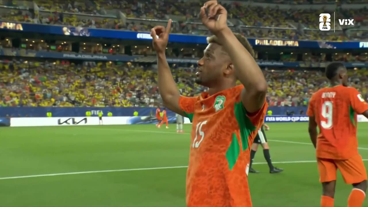 ¡Costa de Marfil le hace un golazo de último minuto a Ecuador!
