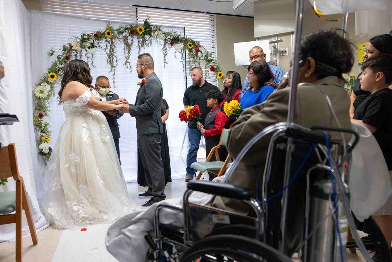 En una publicación en redes sociales, Michelle contó que habló con su padre justo después de la boda y él le dijo que estuvo muy contento.