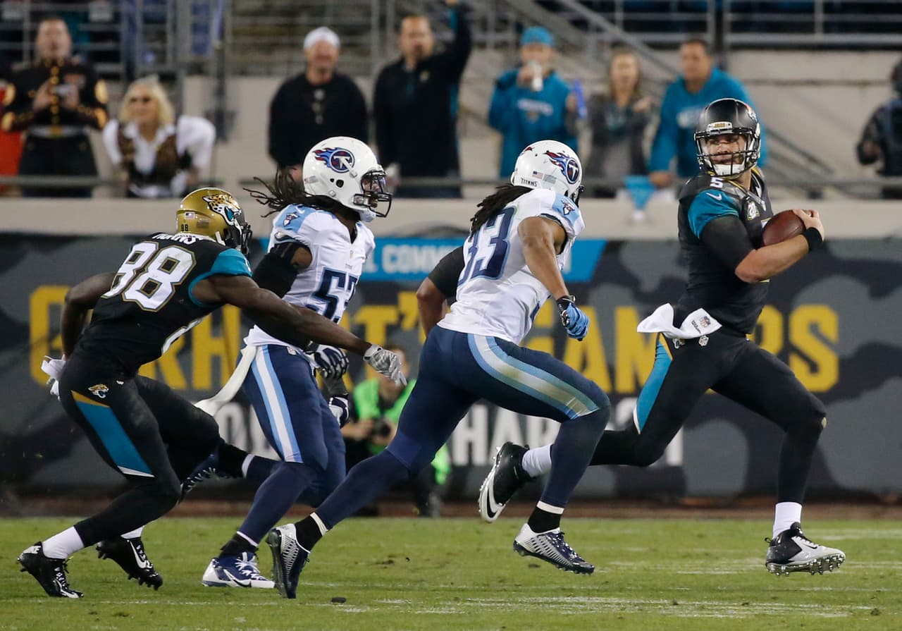 Los Titans buscarán salir del sótano de la AFC Sur con un triunfo sobre los Jaguars