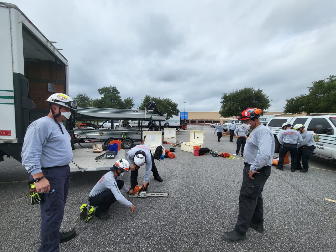 El equipo se especializa en operaciones de búsqueda y rescate