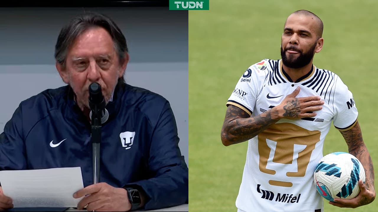 Dani Alves está fuera de Pumas tras ser enviado a prisión preventiva