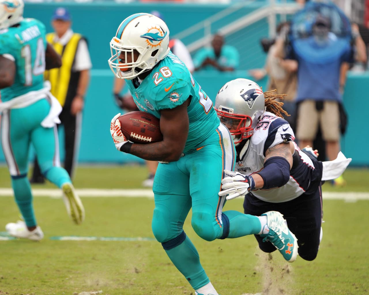 Miami Dolphins quiere firmar al corredor Lamar Miller antes de la agencia libre