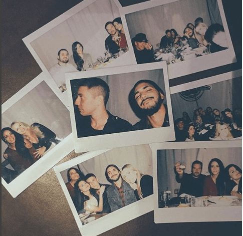 La cantante se la pasó increíble en el cumple del actor, ya que subieron varias imágenes.