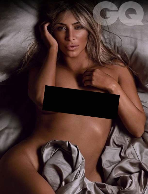 En la revista GQ también dejó ver sus curvas al desnudo.
