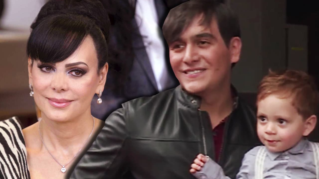 Con seriedad, Maribel Guardia dice estar enloquecida con su nieto pero le pide a su hijo se aguante para el segundo