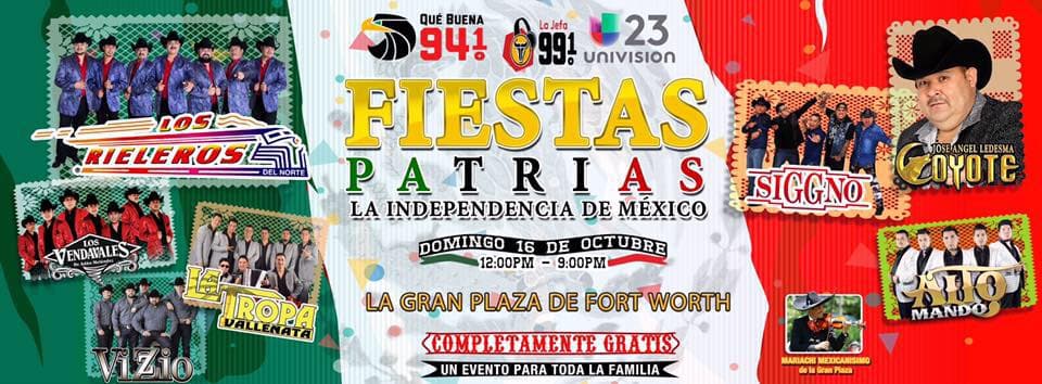 Festeja la independencia de México con tus amigos de la Qué Buena 94.1