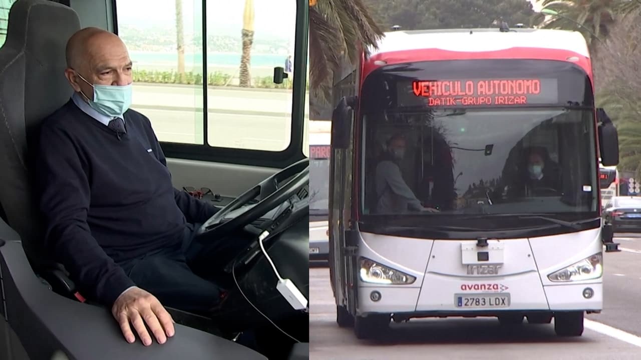 En video. Este autobús autónomo y cero emisiones ya es una realidad. El transporte público funciona en piloto automático, es alimentado con electricidad y es capaz de llevar a 70 pasajeros.