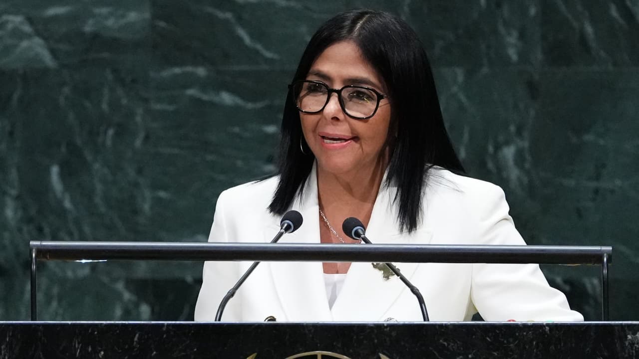 Delcy Rodríguez ante la ONU: Así fue el agradecimiento que envió al presidente Donald Trump y su gobierno en EEUU